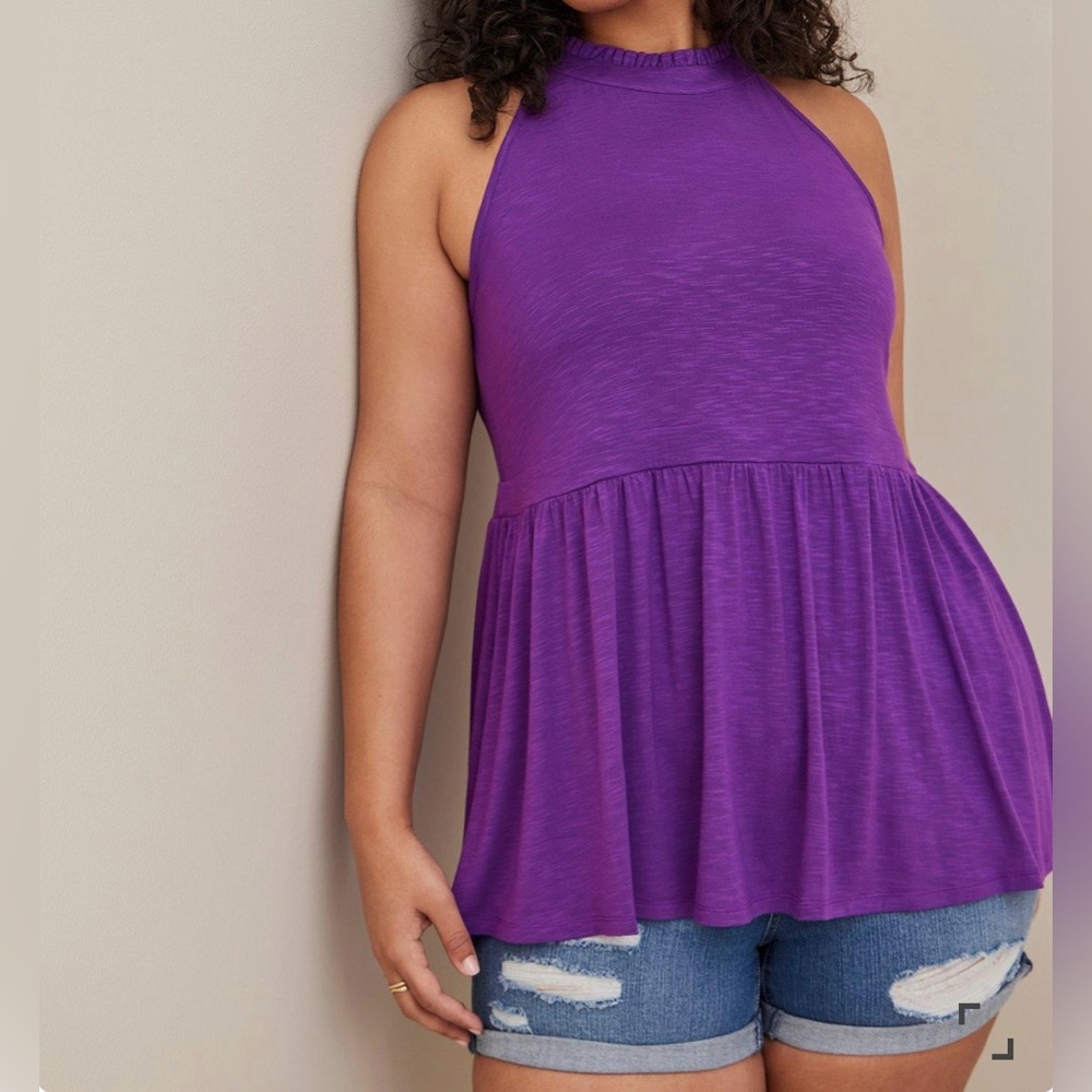 🆕NWT🔖Torrid Super Soft Babydoll Top - 5x